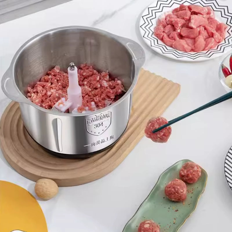 PowerGrind™ Electric Meat Grinder – High-Capacity Stainless Steel Food Processor for Effortless Chopping & Cutting