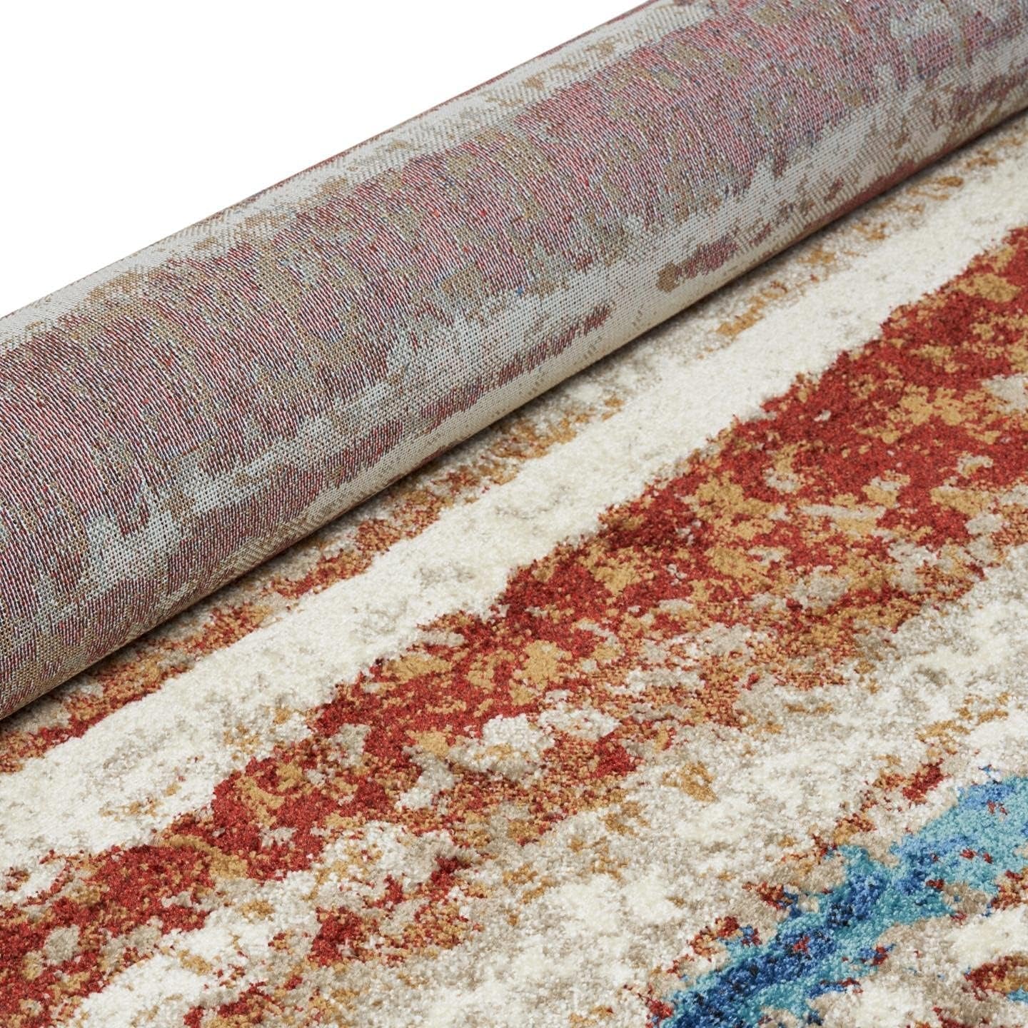 5X7 Abstract Area Rug