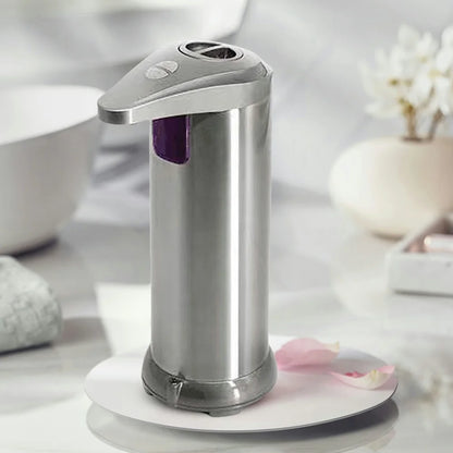 Hand Free Soap Dispenser Infrared Motion Sensor Touchless Soap Dispenser Electric Automatic Soap Dispenser for Kitchen Bathroom