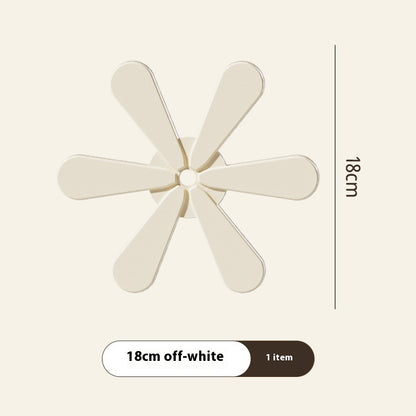 4Pcs Silicone Mat Dishes Insulation Pad Tree Shape Trivet Set Coaster for Teapot Hot Pots Halloween Placemats Table Gift Kitchen Gadgets