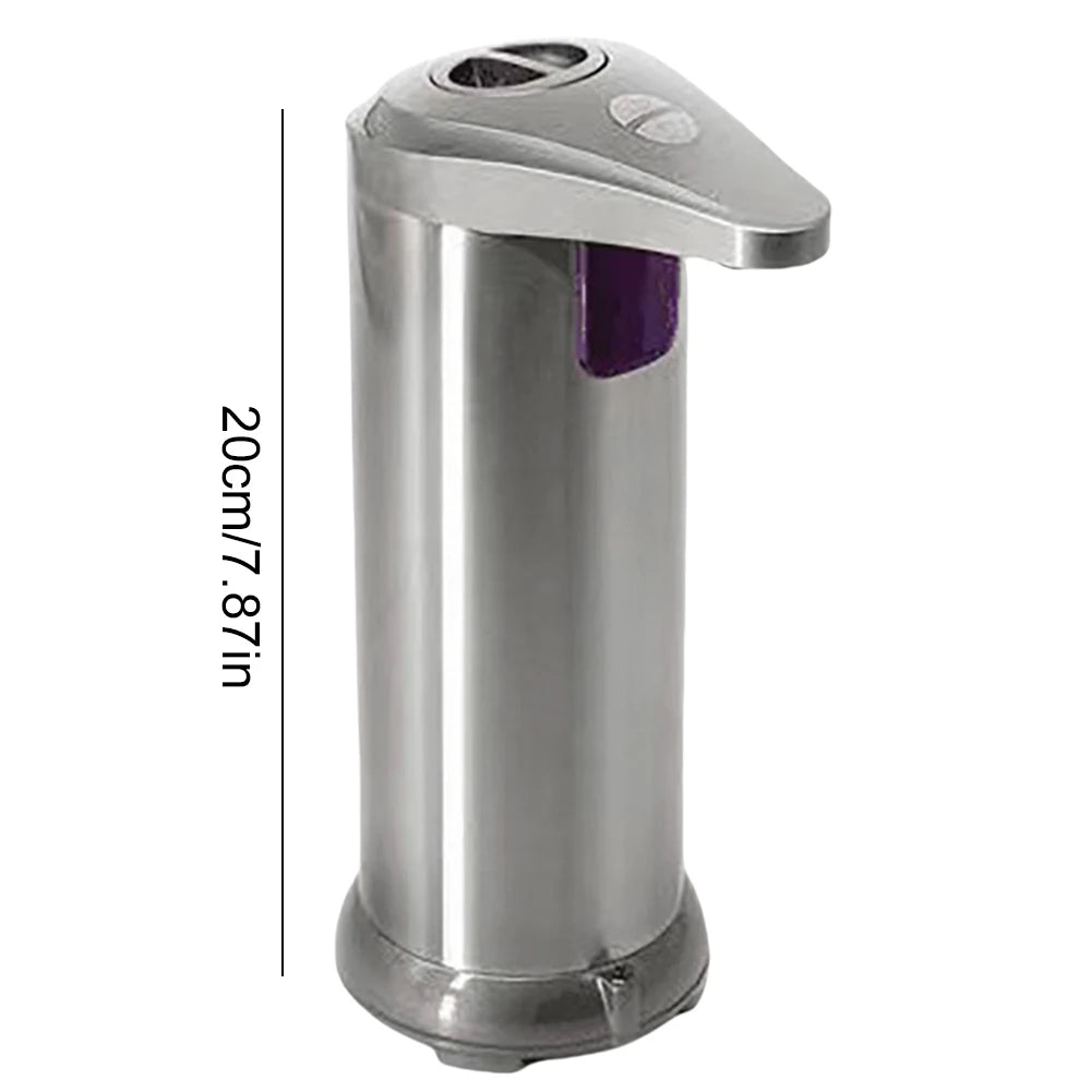 Hand Free Soap Dispenser Infrared Motion Sensor Touchless Soap Dispenser Electric Automatic Soap Dispenser for Kitchen Bathroom