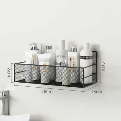 Wall-Mounted Bathroom Shelf- No Drill