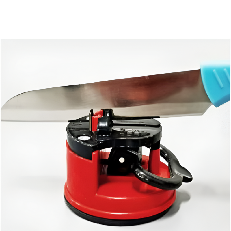 The Compact Knife Sharpener with Power Suction